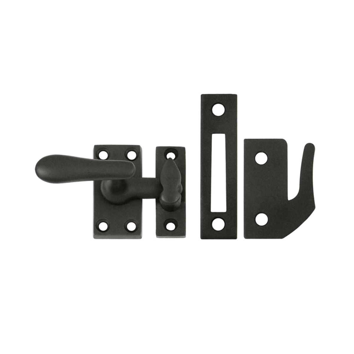 Universal Casement Fastener Medium Window Lock - Window Mount - 3 BrassOil Rubbed Bronze