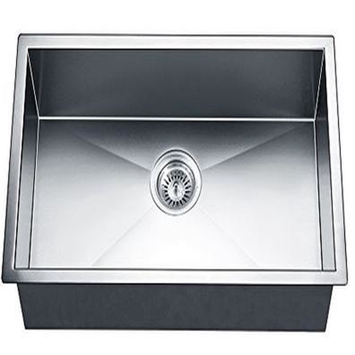 30 Single Bowl Dual Mount 18 Gauge Stainless Steel Kitchen Sink