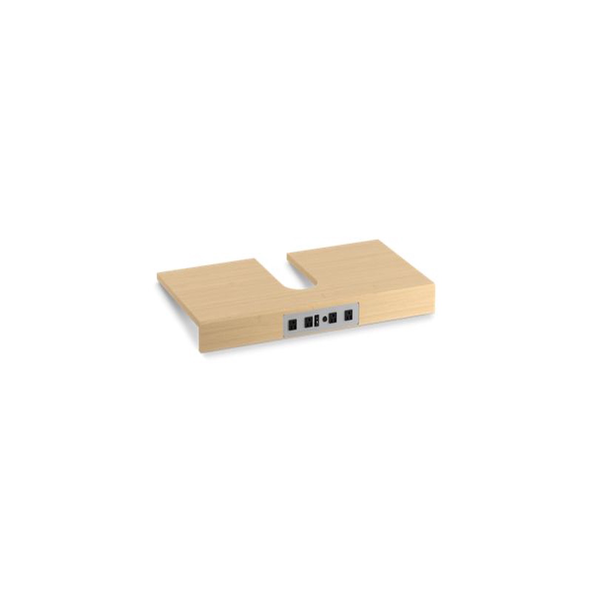 KOHLER K-99678-SH3 Adjustable shelf with electrical outlets for KOHLER(R) 36 Tailored vanities with 2 doors