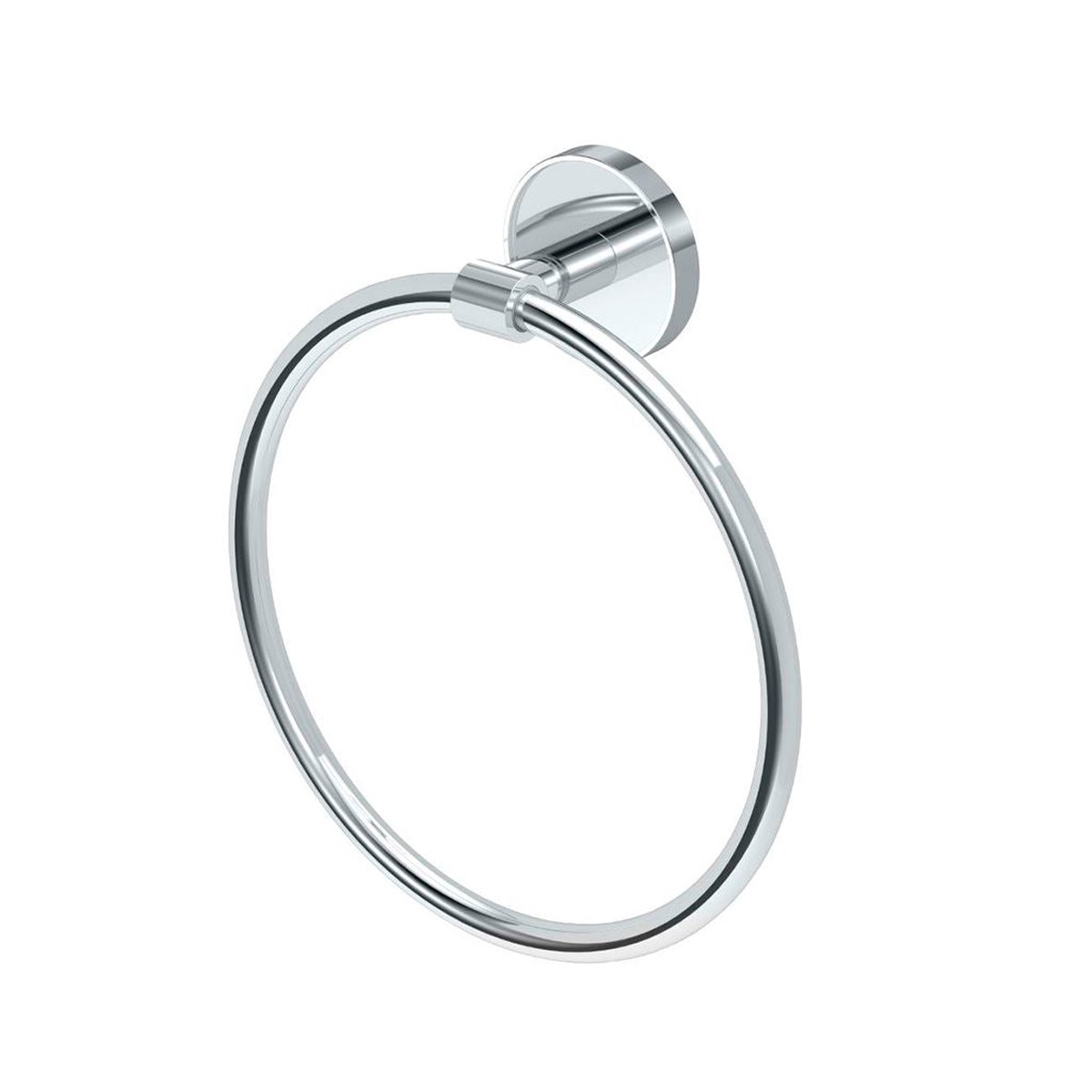 Sky Towel Ring - Wall Mount - 7 BrassPolished Chrome