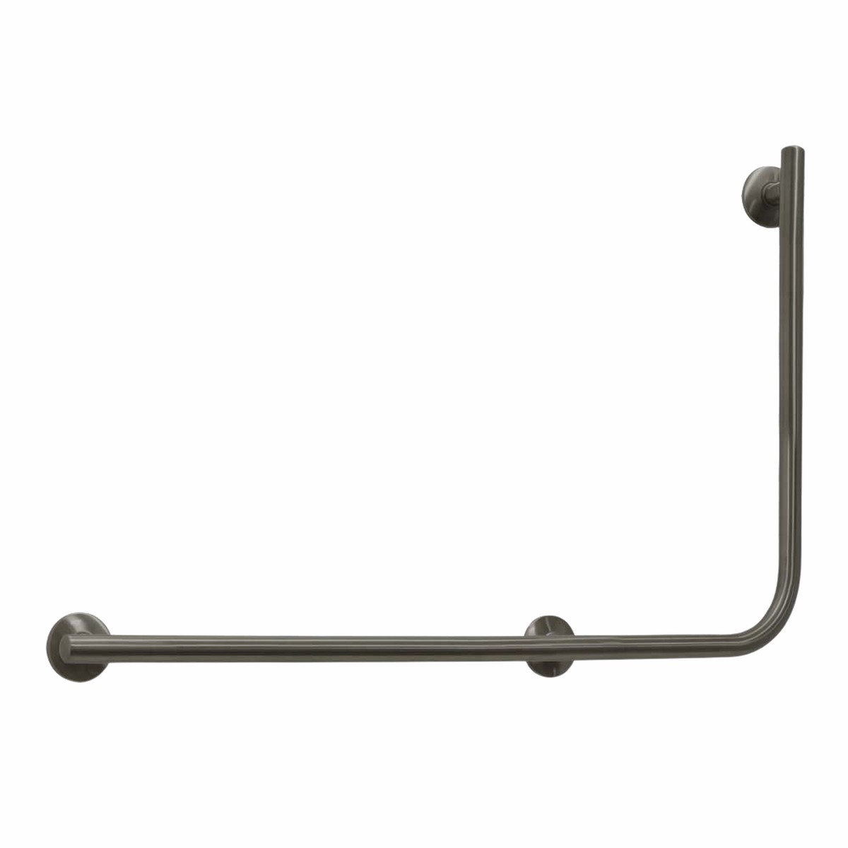 Argent Advantage Designer 600x960mm Left Hand 90 Degree Rail Gunmetal