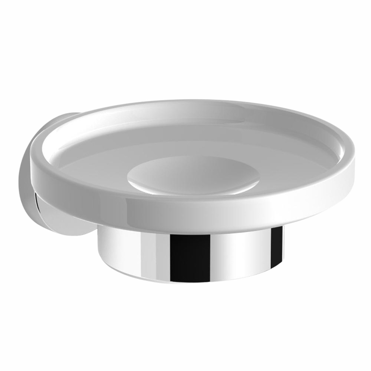 Argent Focus Soap Dish Ceramic Chrome