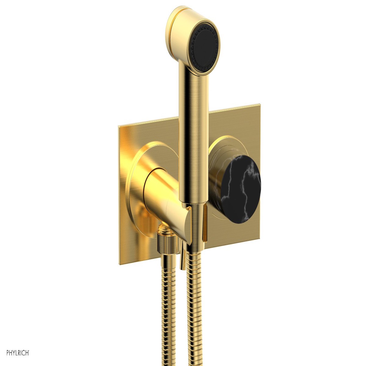 BASIC II Wall Mounted Bidet Marble Handle 230-67