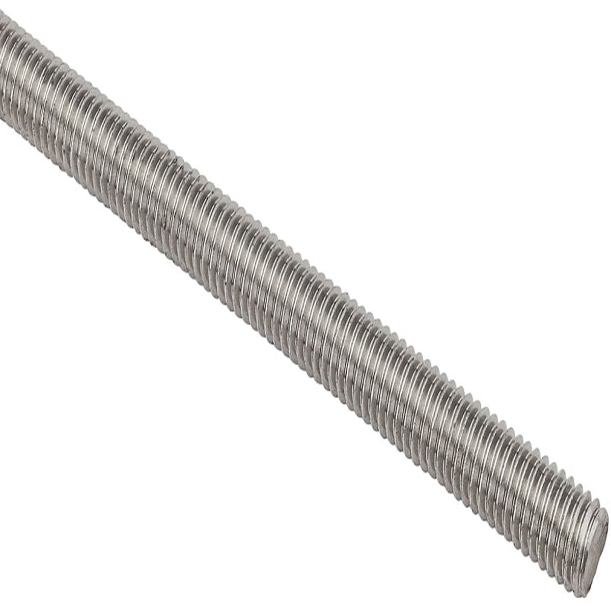 National Hardware 4002BC Series N218-255 Threaded Rod 12-13 in Thread 36 in L Coarse Grade Stainless Steel