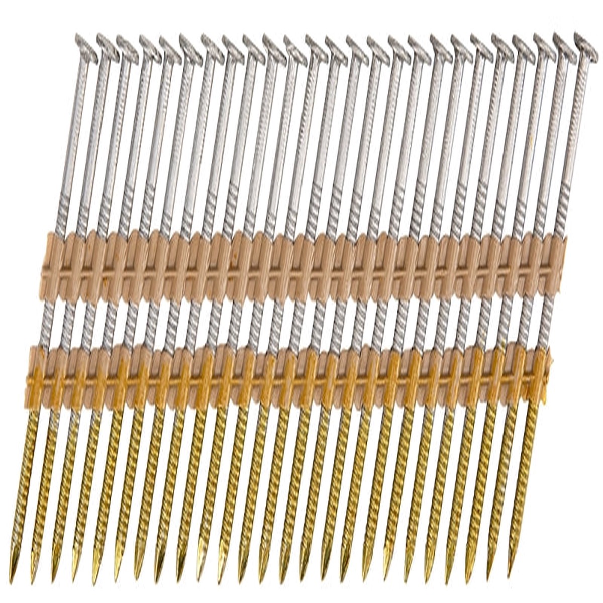 ProFIT 0710156 Collated Nail 2-38 in L 304 Stainless Steel Round Head Ring Shank