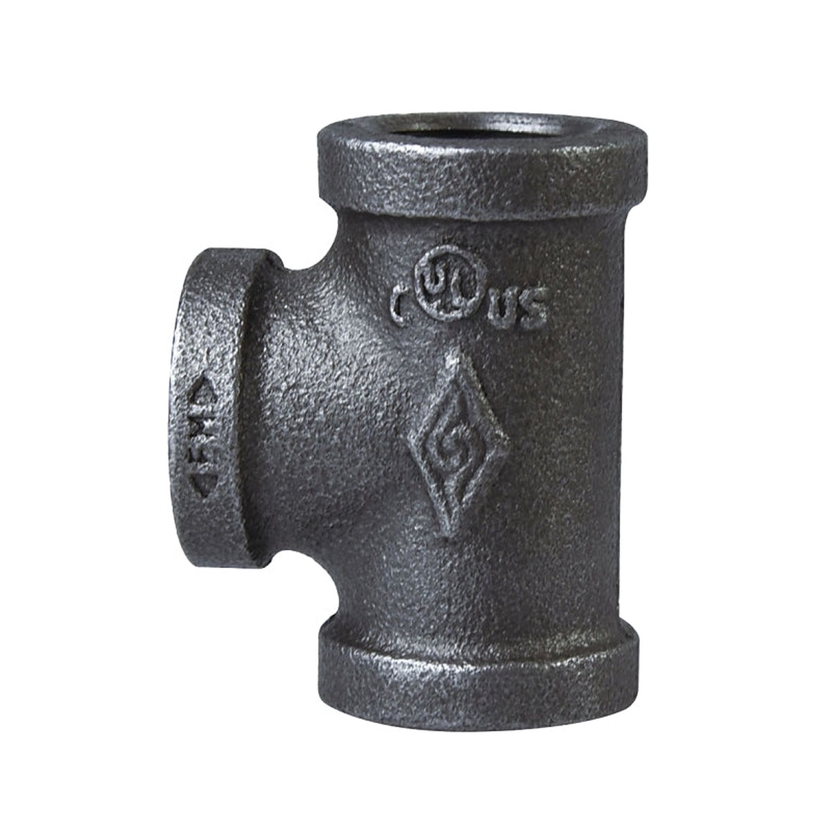 ProSource 11A-2B Pipe Tee 2 in Threaded Malleable Iron SCH 40 Schedule 300 PSI Pressure