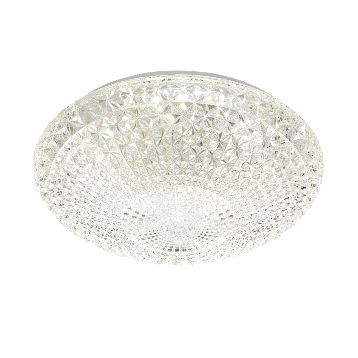 Telbix Lilac 40 32W Led Oyster 3CCT White Clear