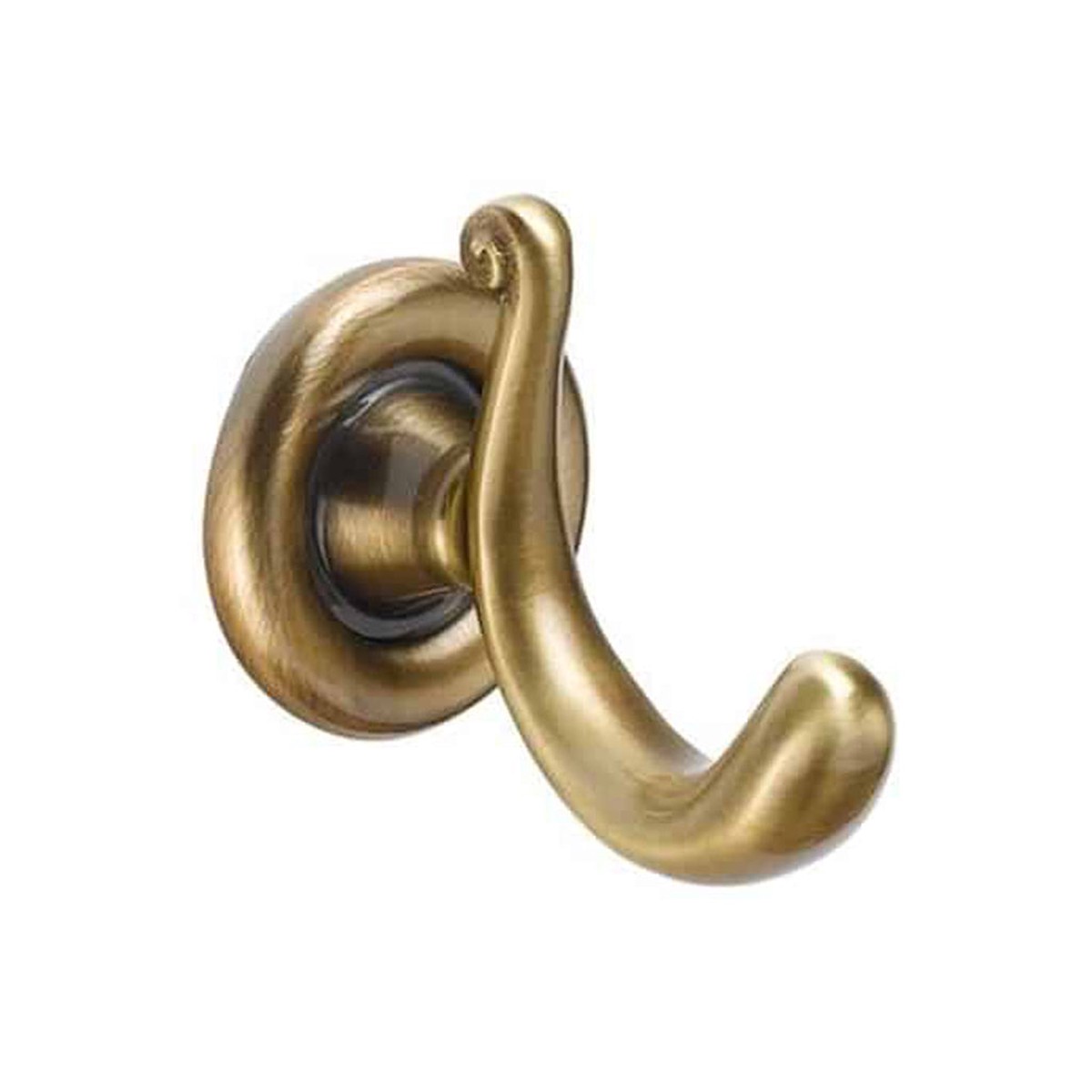 Windsor Hook - Wall Mount - 3 BrassAntique Brass