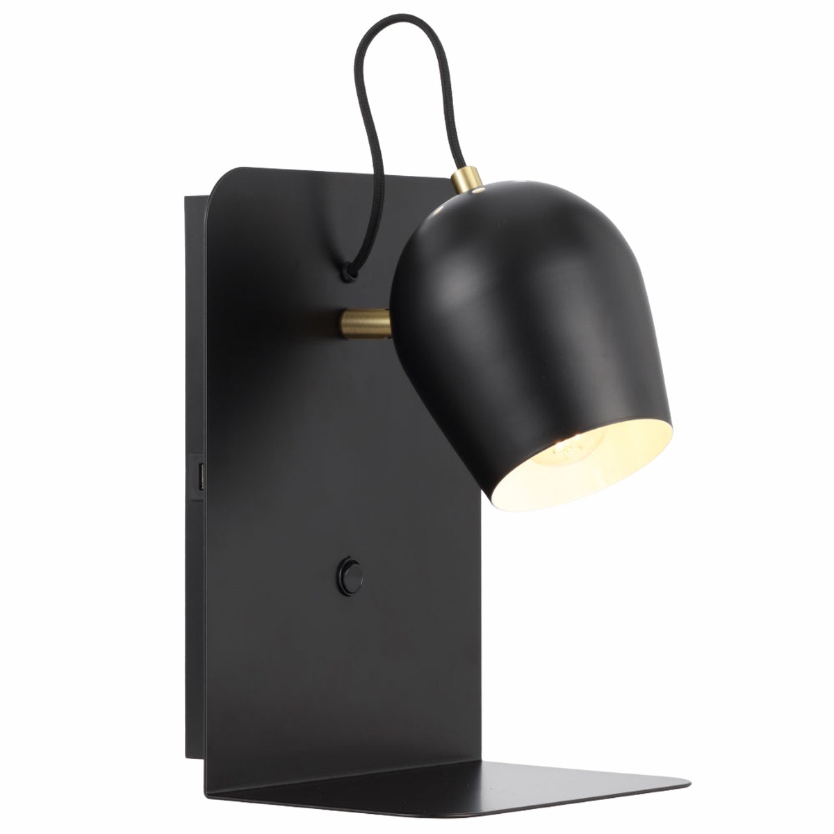 Telbix Shyn Wall Bracket Black