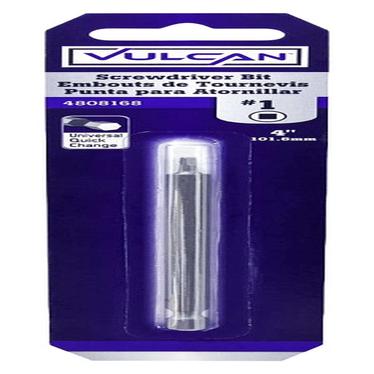 Vulcan 375401OR Screwdriver Bit S2 Chrome Molybdenum Steel
