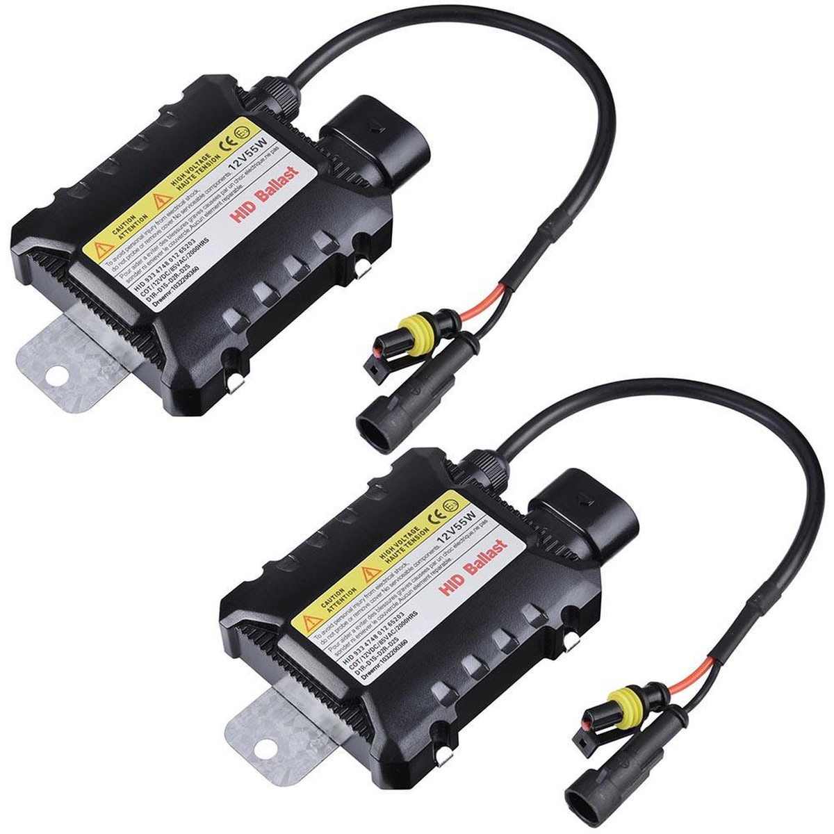 DIY 2X 55w 35w 12V Universal Hid Xenon Headlight Conversion Ballast