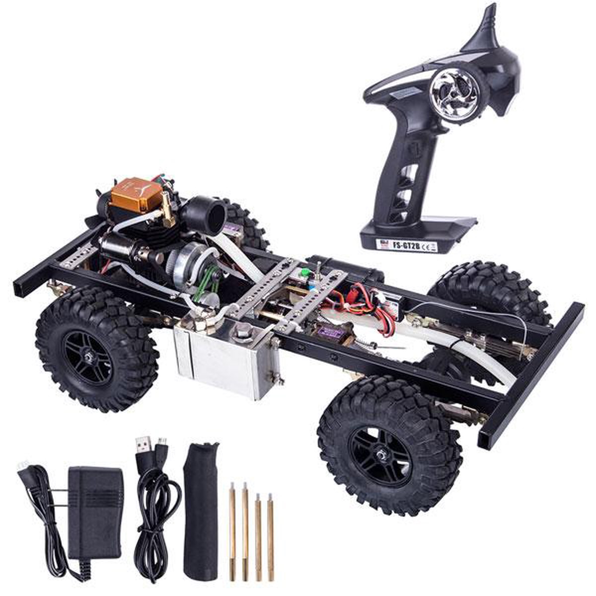 RC Car Kits Set with Toyan Engine Frame Toyan Engine Parts Remote Controller - Enginediy