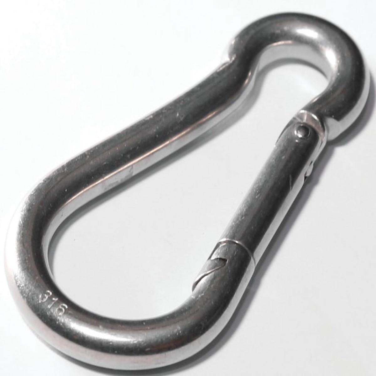 Baron 2450S-516 Spring Snap 280 lb Working Load Stainless Steel