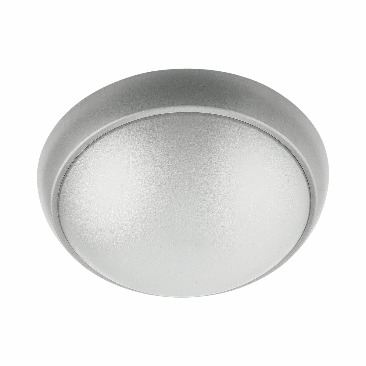Telbix Wynn 8W Led Round Bunker Silver