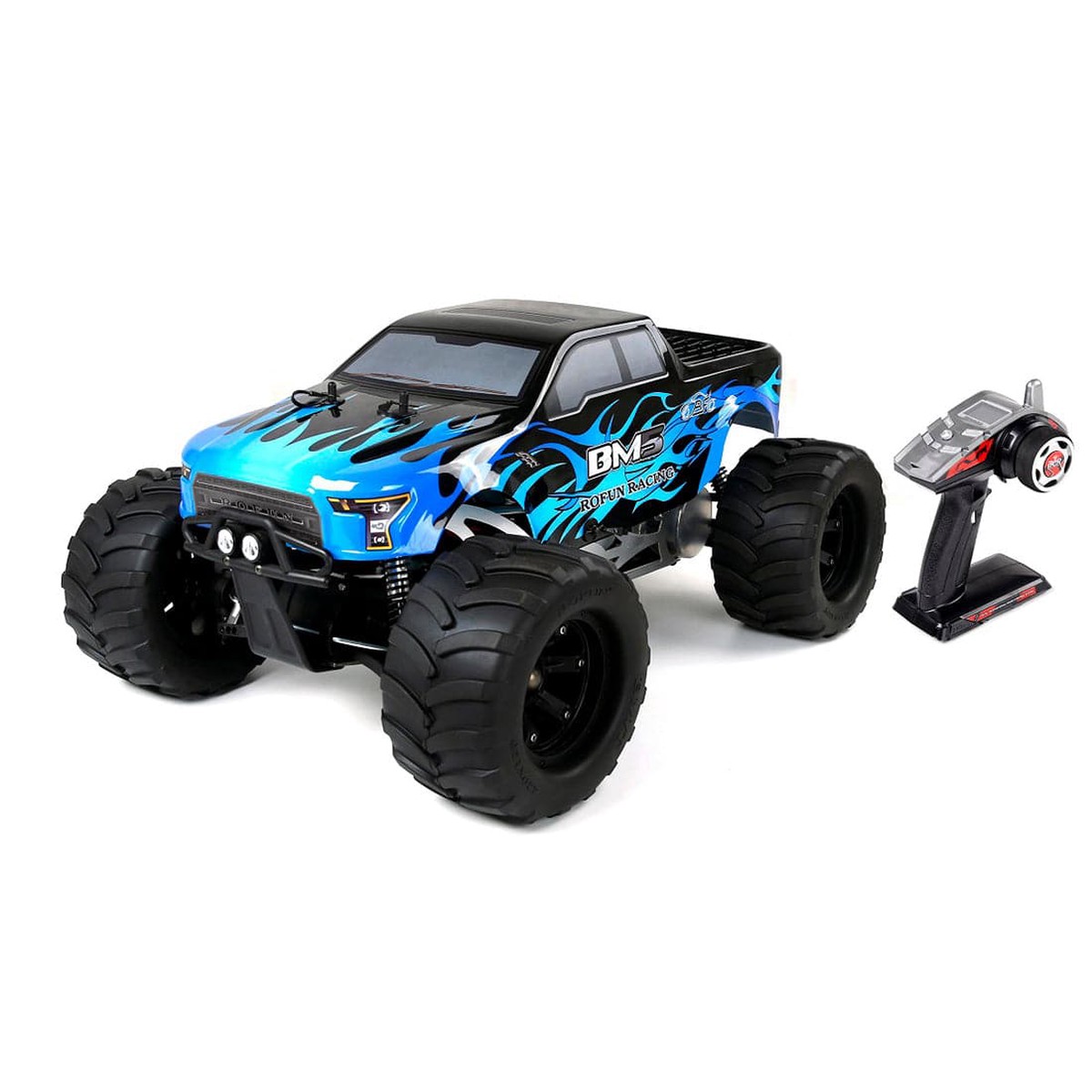 Rovan BM5 15 RC Model Car Gas Engines 4WD Big Foot Truck - RTR Version