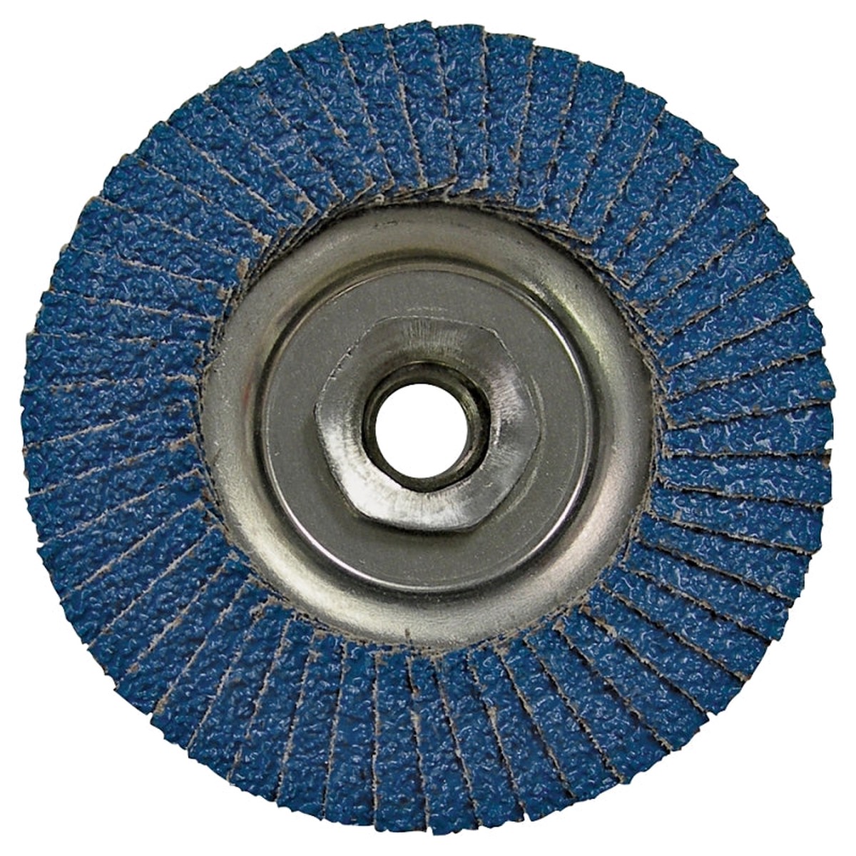 Vortec Pro 30824 Flap Disc 4 in Dia 58-11 Arbor Non-Woven 80 Grit Medium Zirconia Aluminum Abrasive