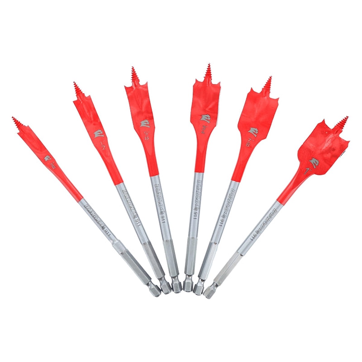 Diablo SPEEDemon DSP2920-S6 Spade Bit Set 6-Piece
