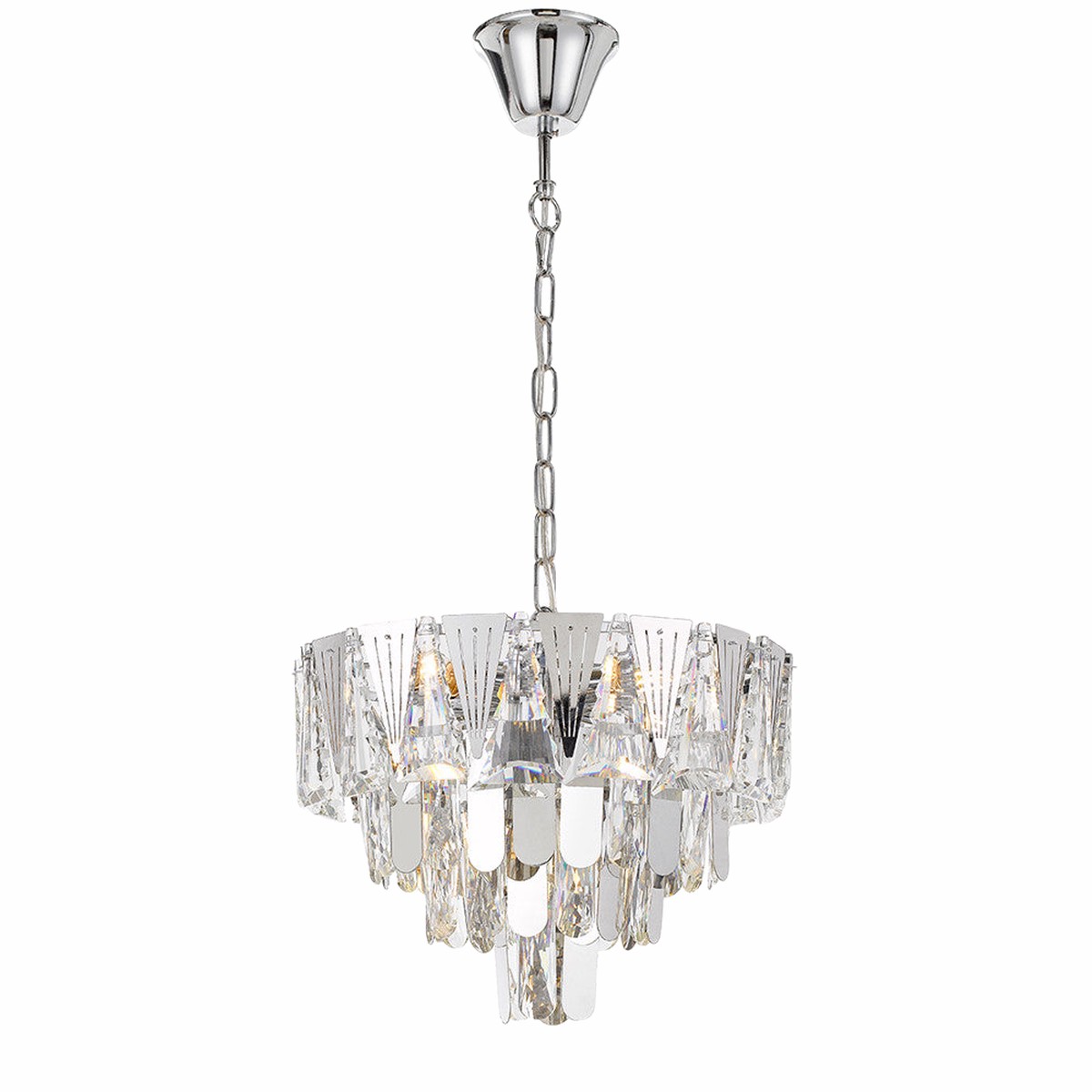Telbix Valerie 40cm Pendant Chrome