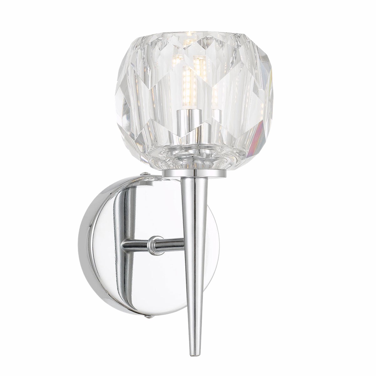 Telbix Zaha 1 Wall Light Chrome