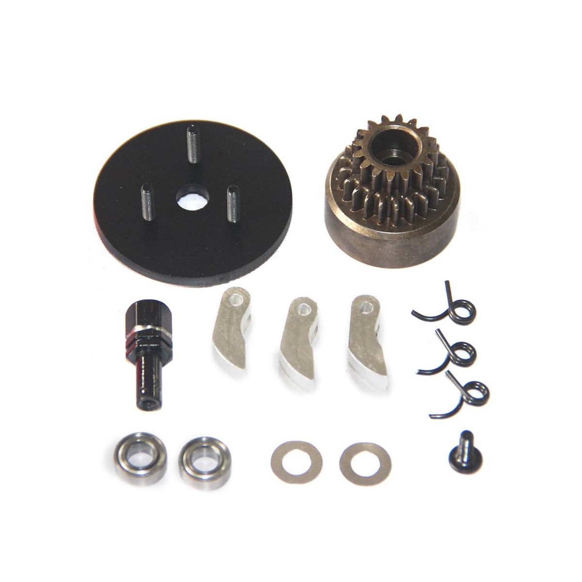 Assembly Single Gear Double Gear Clutch Kit for Upgrade TOYAN FS-L400 Nitro Engine RC Model Ship