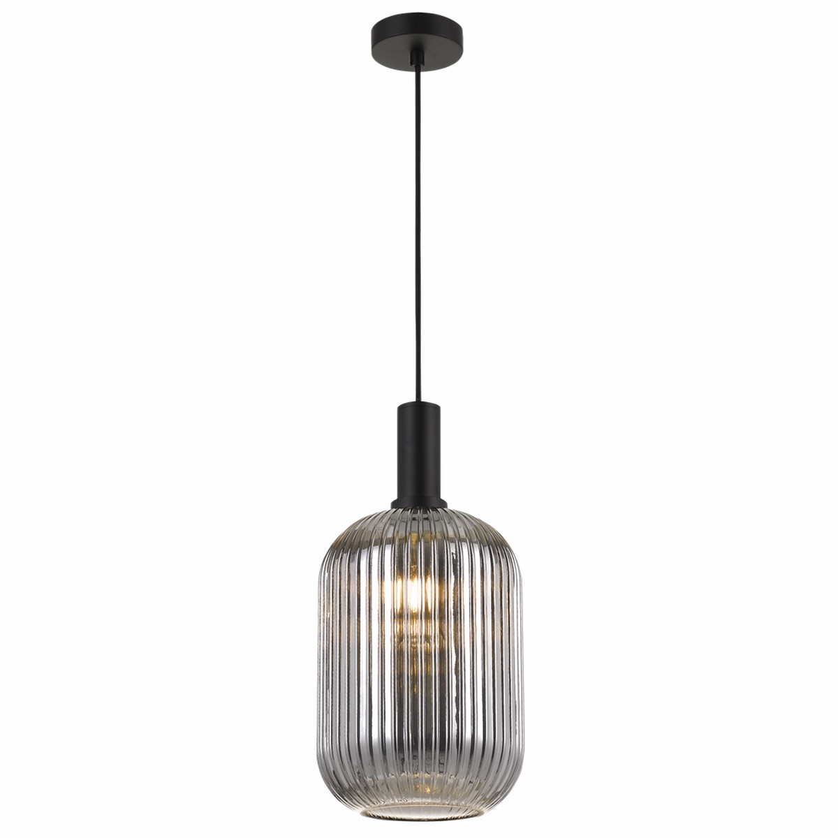 Telbix Bonura 20 Pendant Black Smoke