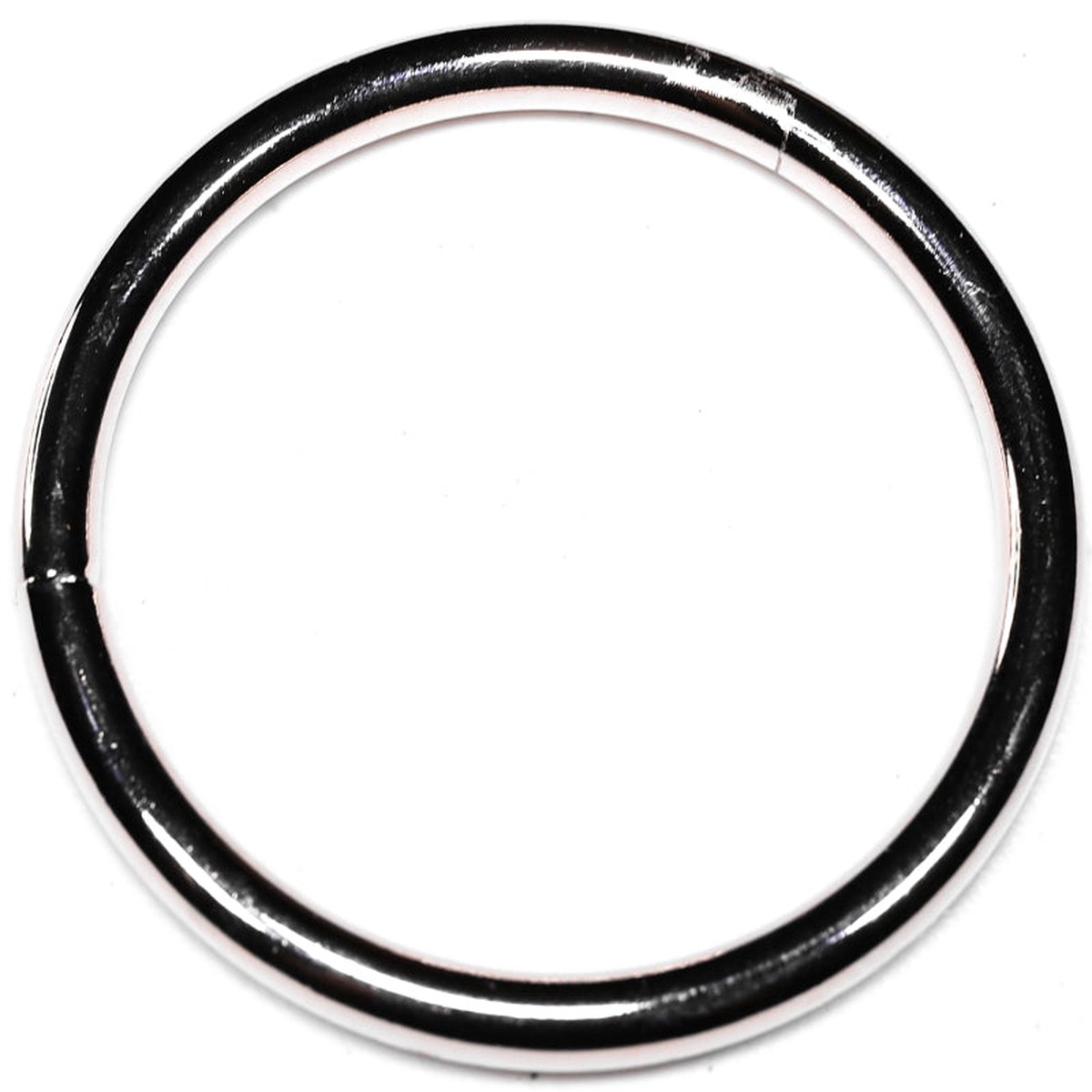 Baron 2-2-12 Round Weld Ring 2-12 in Dia Ring 2 Chain Steel Zinc