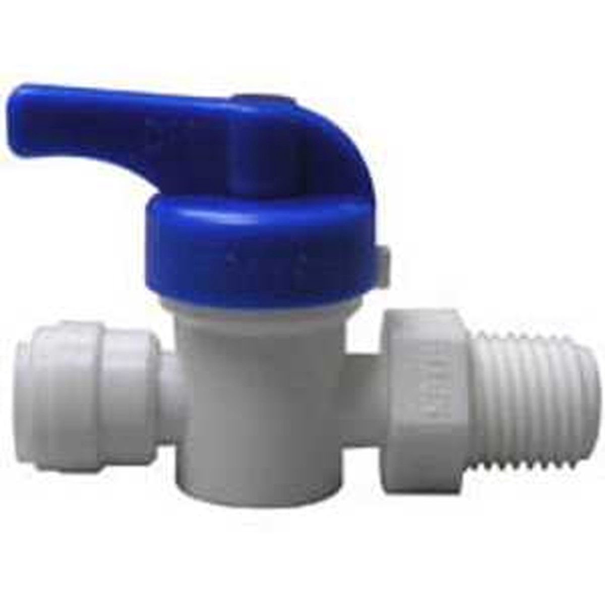 Watts PL-3012 Stop Valve 14 in Connection Compression x MPT 150 psi Pressure Manual Actuator CPVC Body