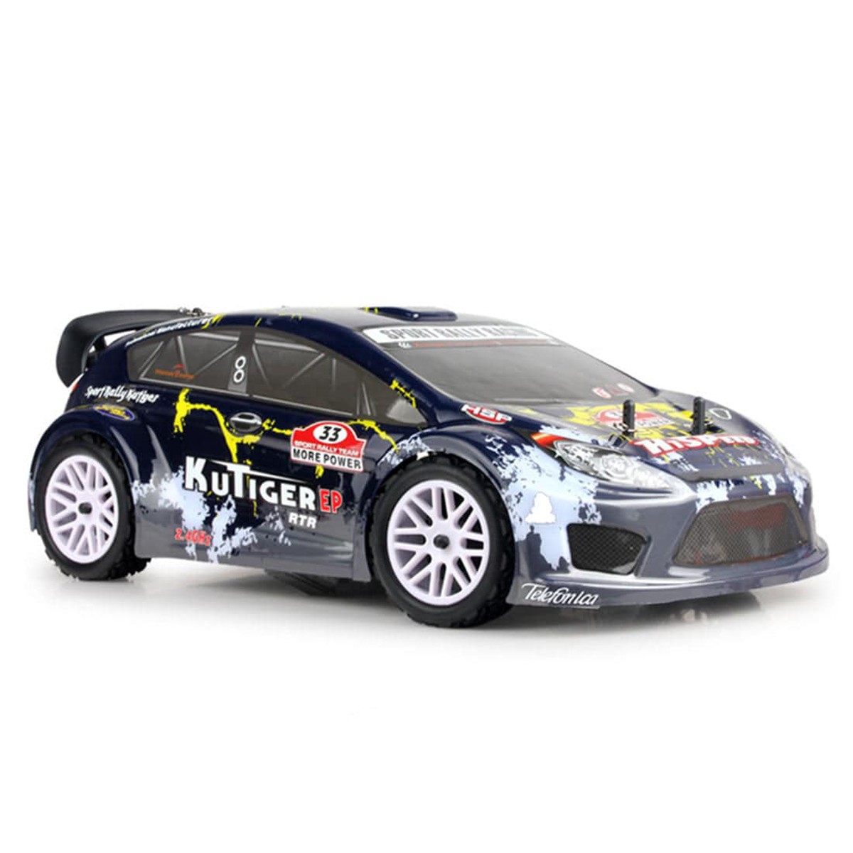 HSP 94118 110 4WD 24G Wireless Electric Brushed High Speed Rally Racing RC Car - RTR