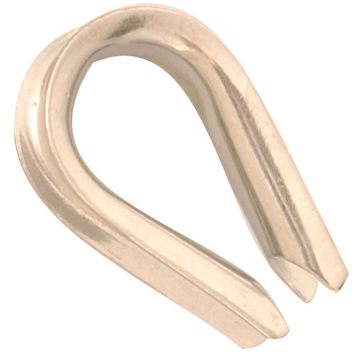 Baron 264EG-38 Wire Rope Thimble 38 in Dia Cable Steel Electro-Galvanized Pack of 25