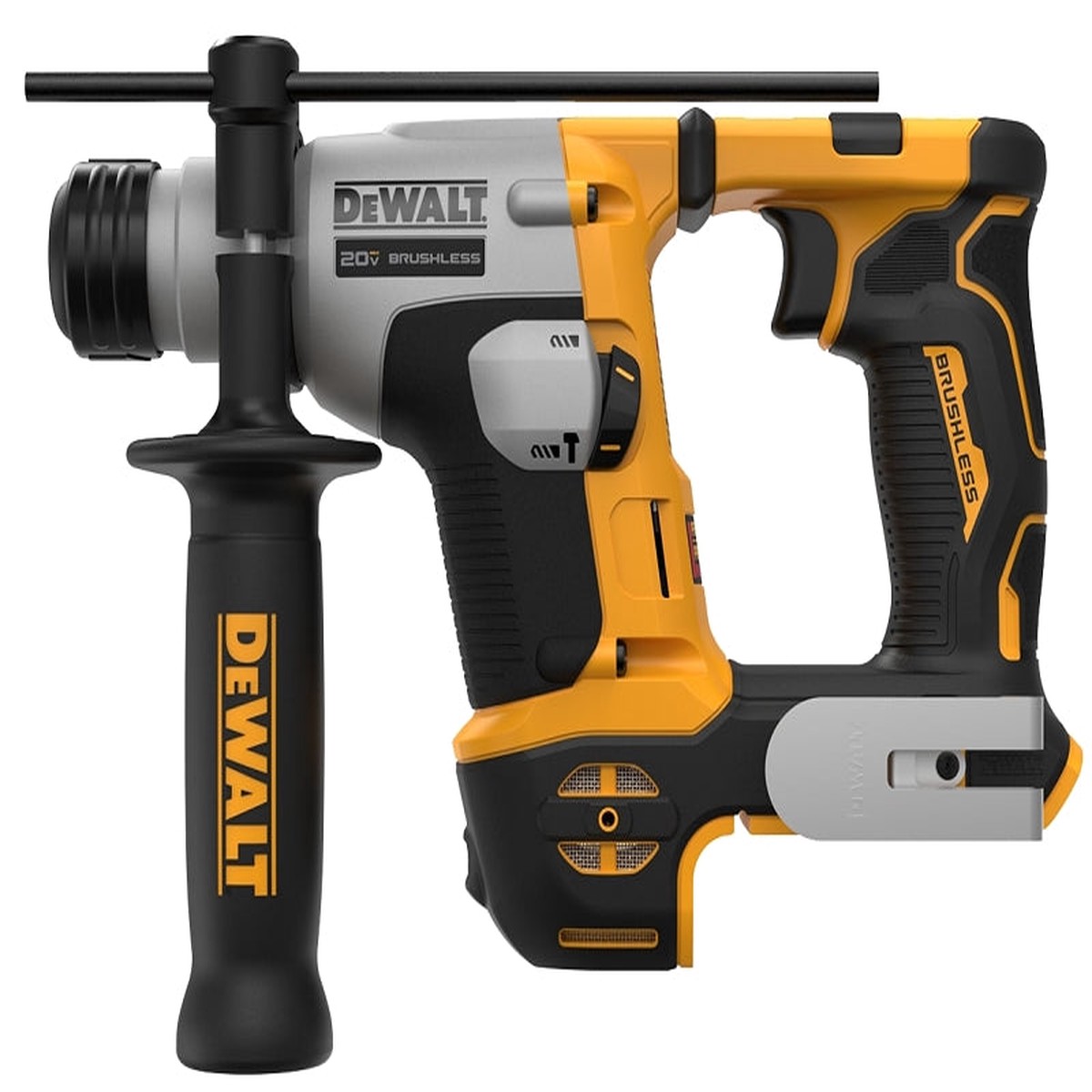 DEWALT DCH172B Cordless Rotary Hammer Tool Only 20 V 58 in Chuck SDS Plus Chuck 0 to 1100 bpm