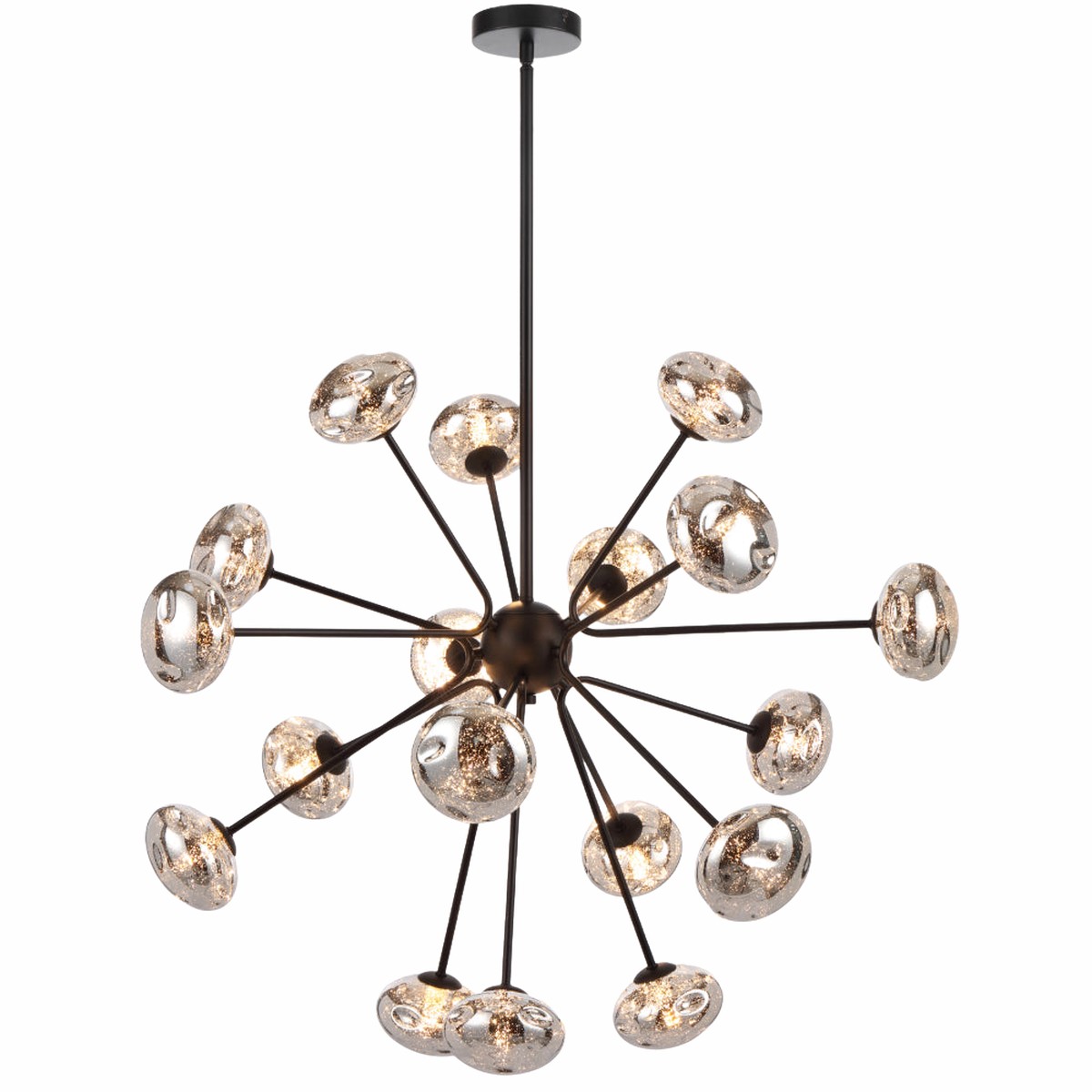 Telbix Varlin 18 Light Pendant Black