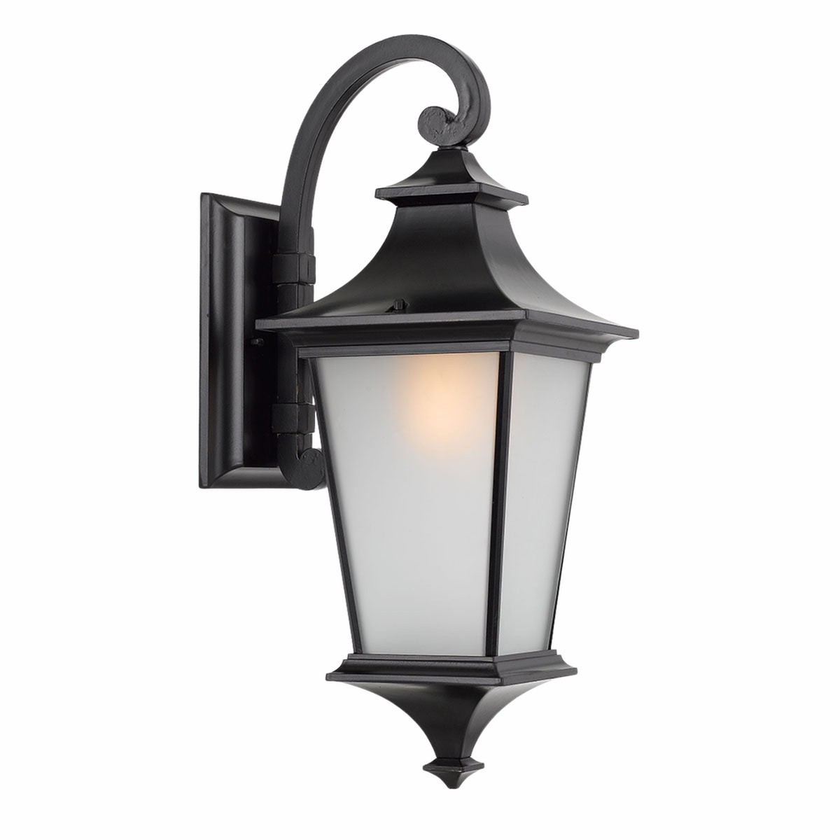 Telbix Westin Exterior Wall Light Black