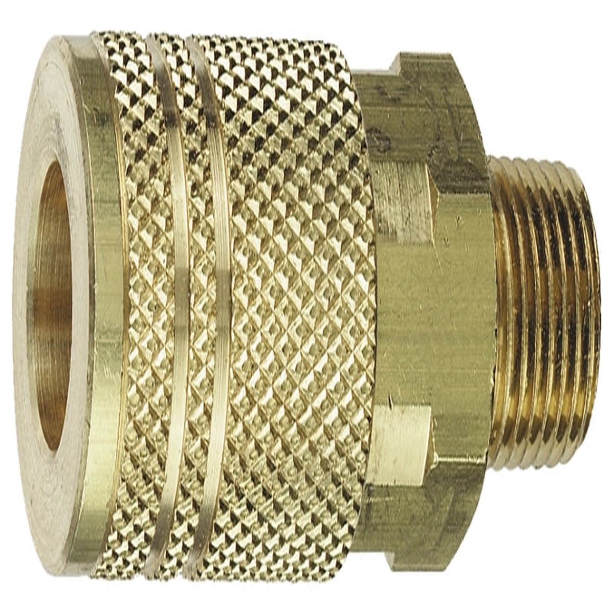 Tru-Flate 13-225 Coupler IM-Style 14 in MNPT Brass
