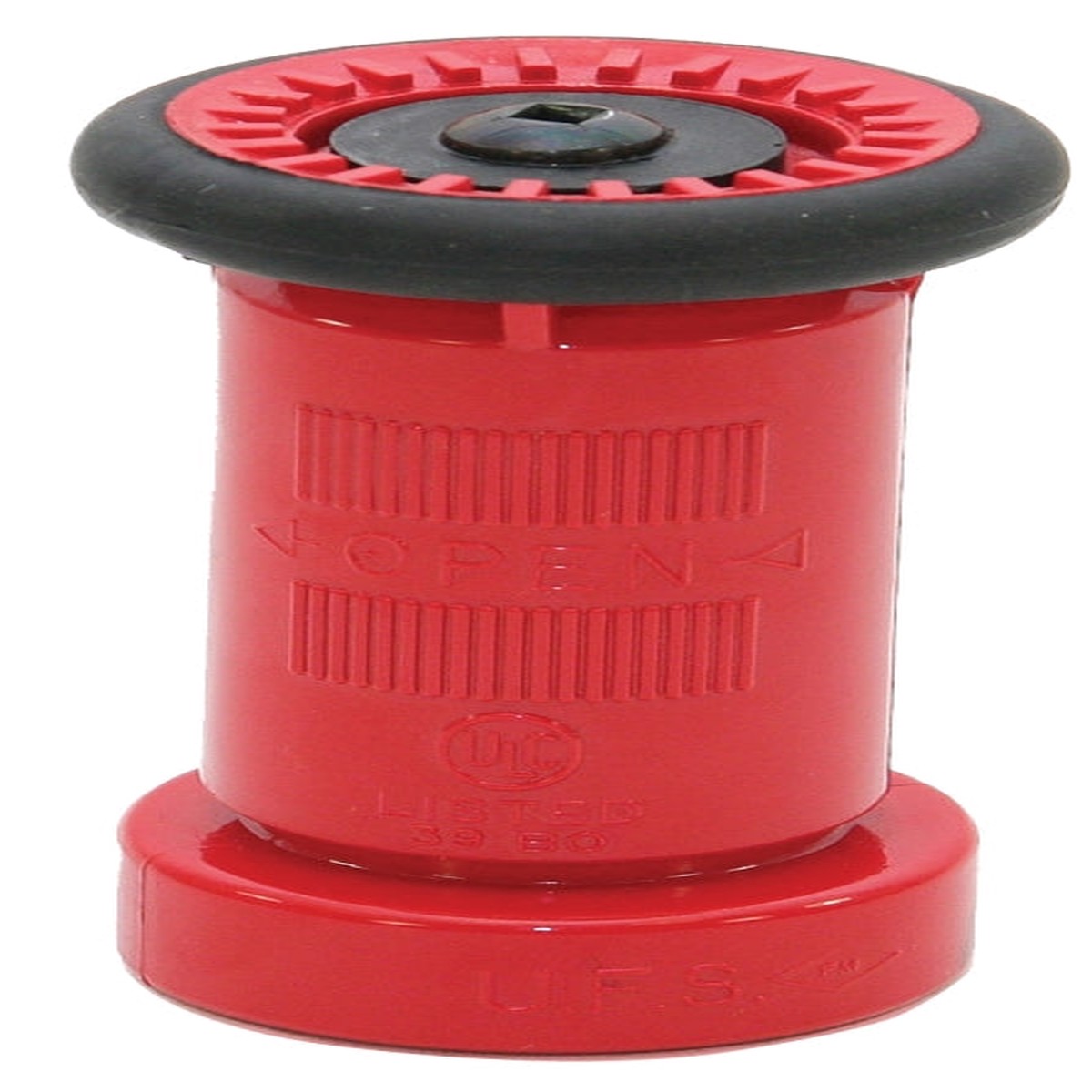 Abbott Rubber JAHN-150-NST Hose Nozzle 1-12 in NST Thermoplastic Rubber Brass