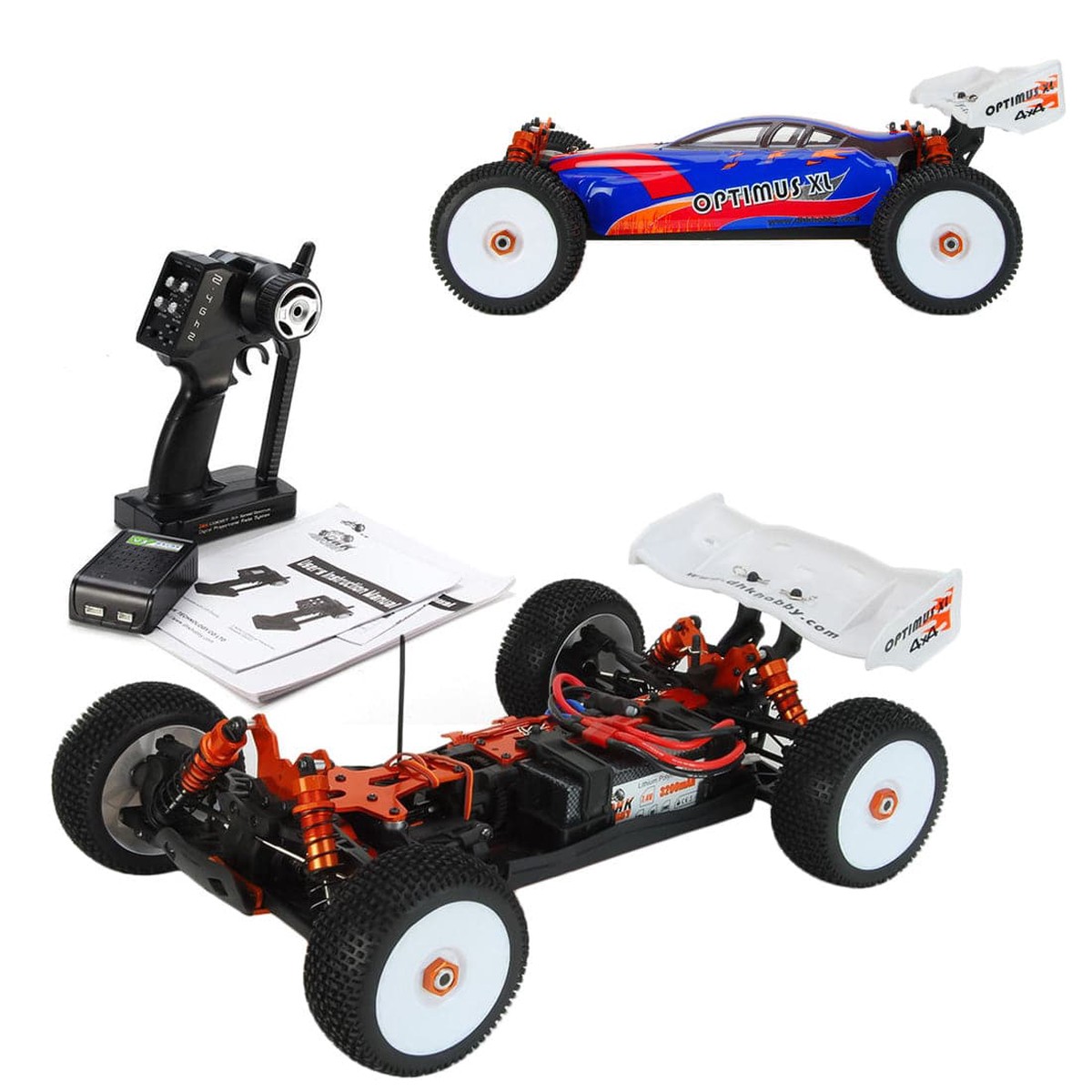DHK 8381 Optimus XL18 4WD 100A Brushless Electric Off-road Vehicle RC Racing Car
