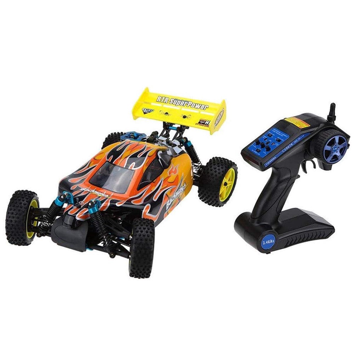 HSP Baja 94166 110 24G 4WD 400mm Rc Car Backwash Buggy Off-road Truck With 18cxp Engine RTR Toy