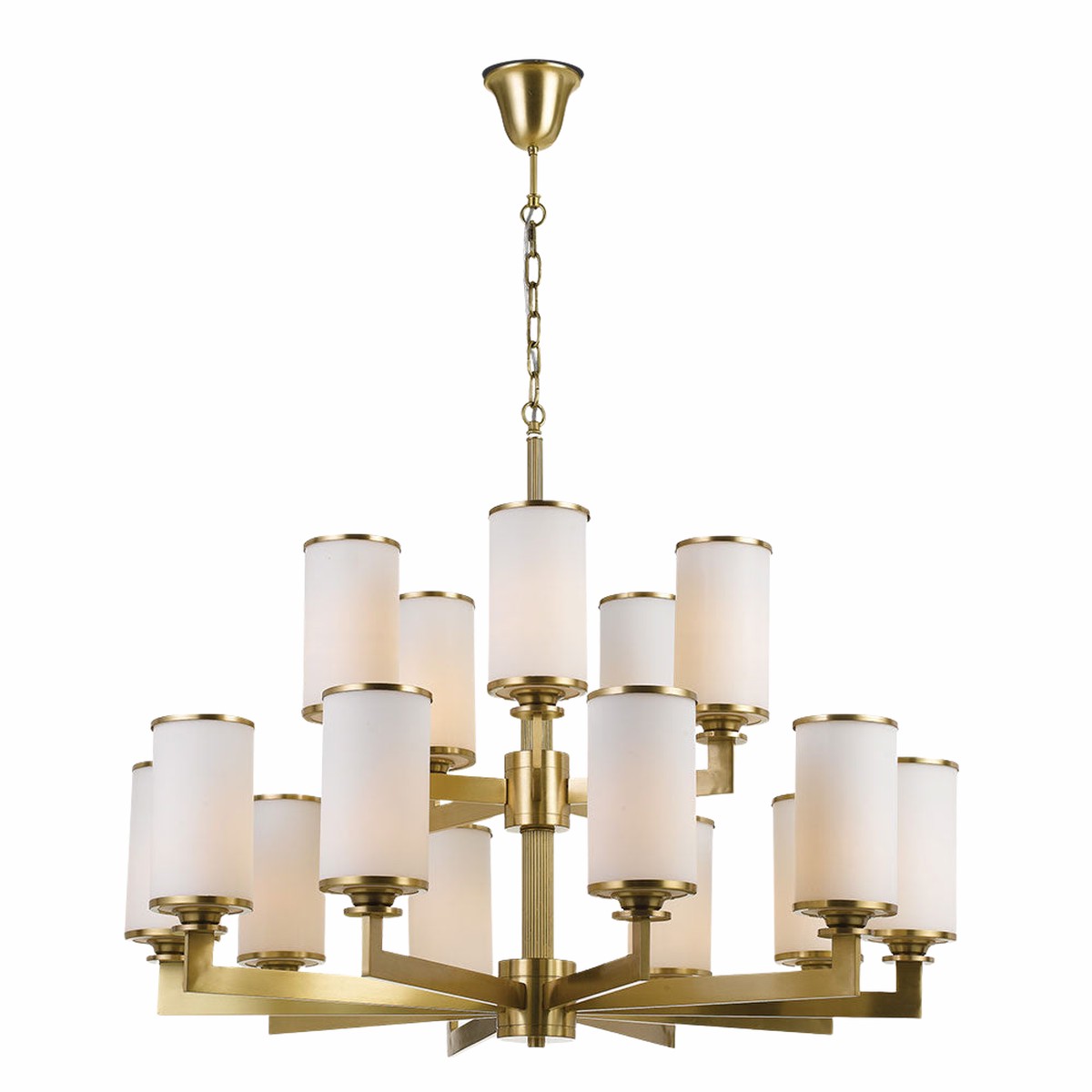 Telbix Ahern 15 Lights Pendant Solid Brass