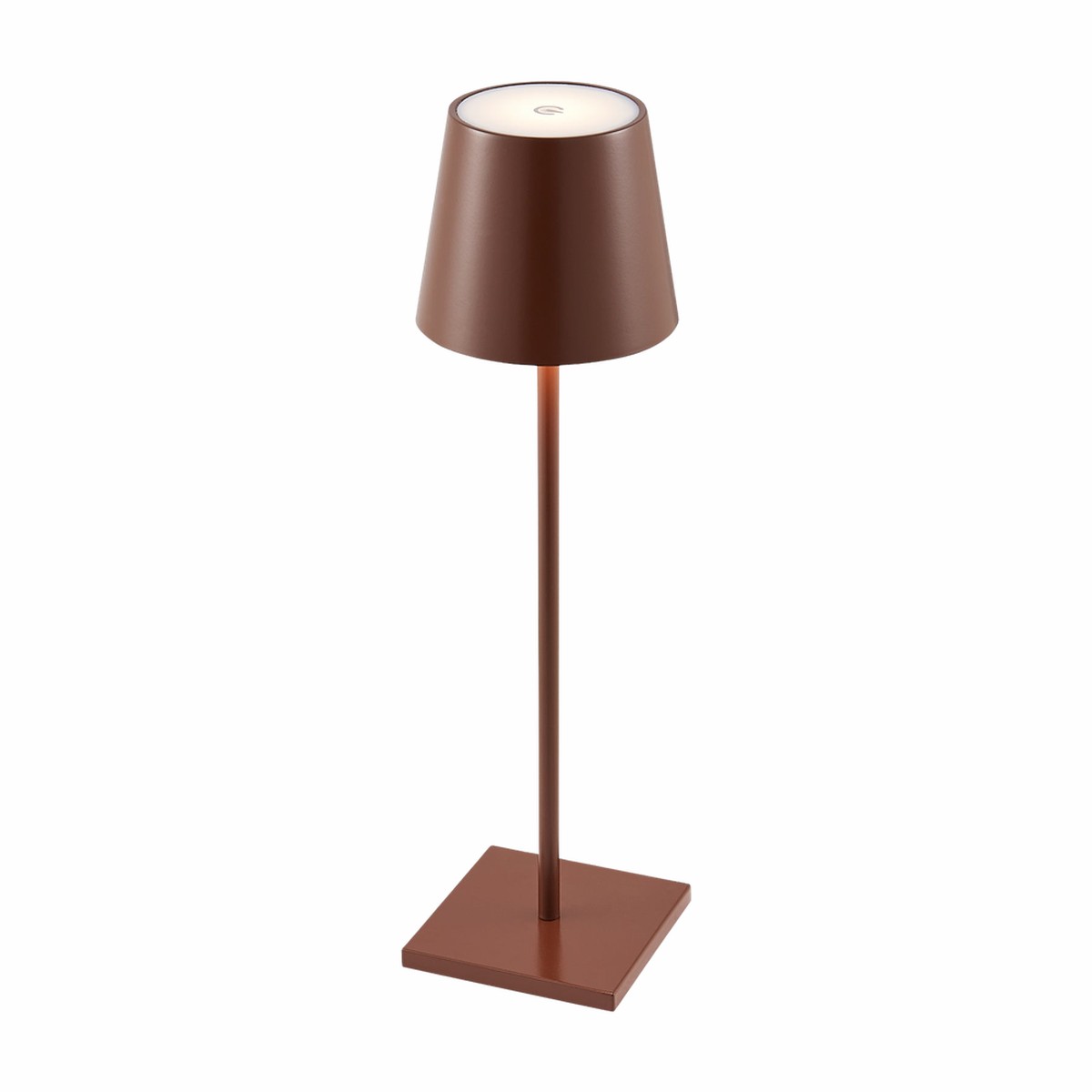 Telbix Clio Rechargeable Table Lamp Brown