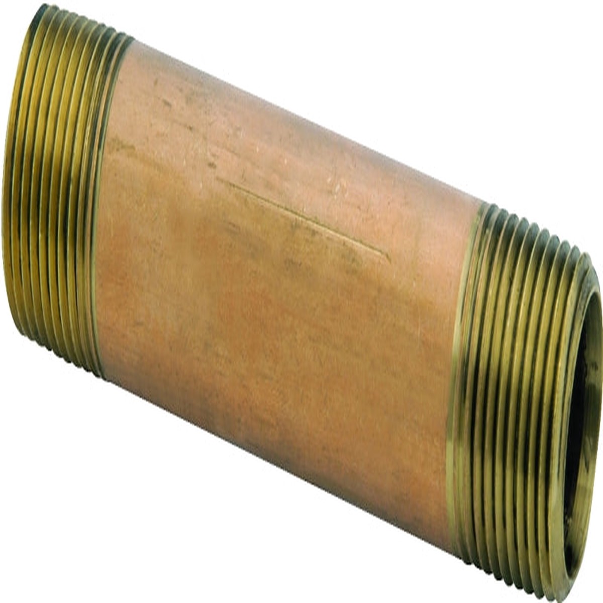 Anderson Metals 38300-0640 Pipe Nipple 38 in NPT Brass 890 psi Pressure 4 in L