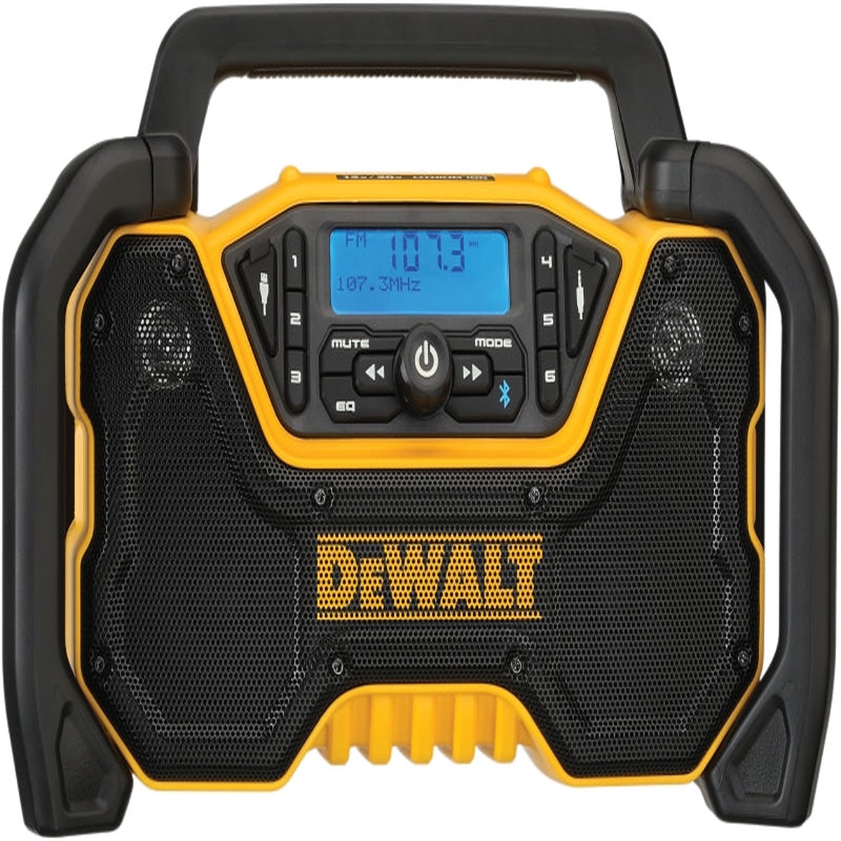 DEWALT DCR028B Jobsite Radio Tool Only Bluetooth 106 hr Battery Life 1000 ft Connectivity Range