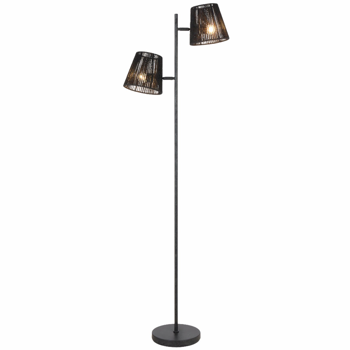 Telbix Valora Floor Lamp Black