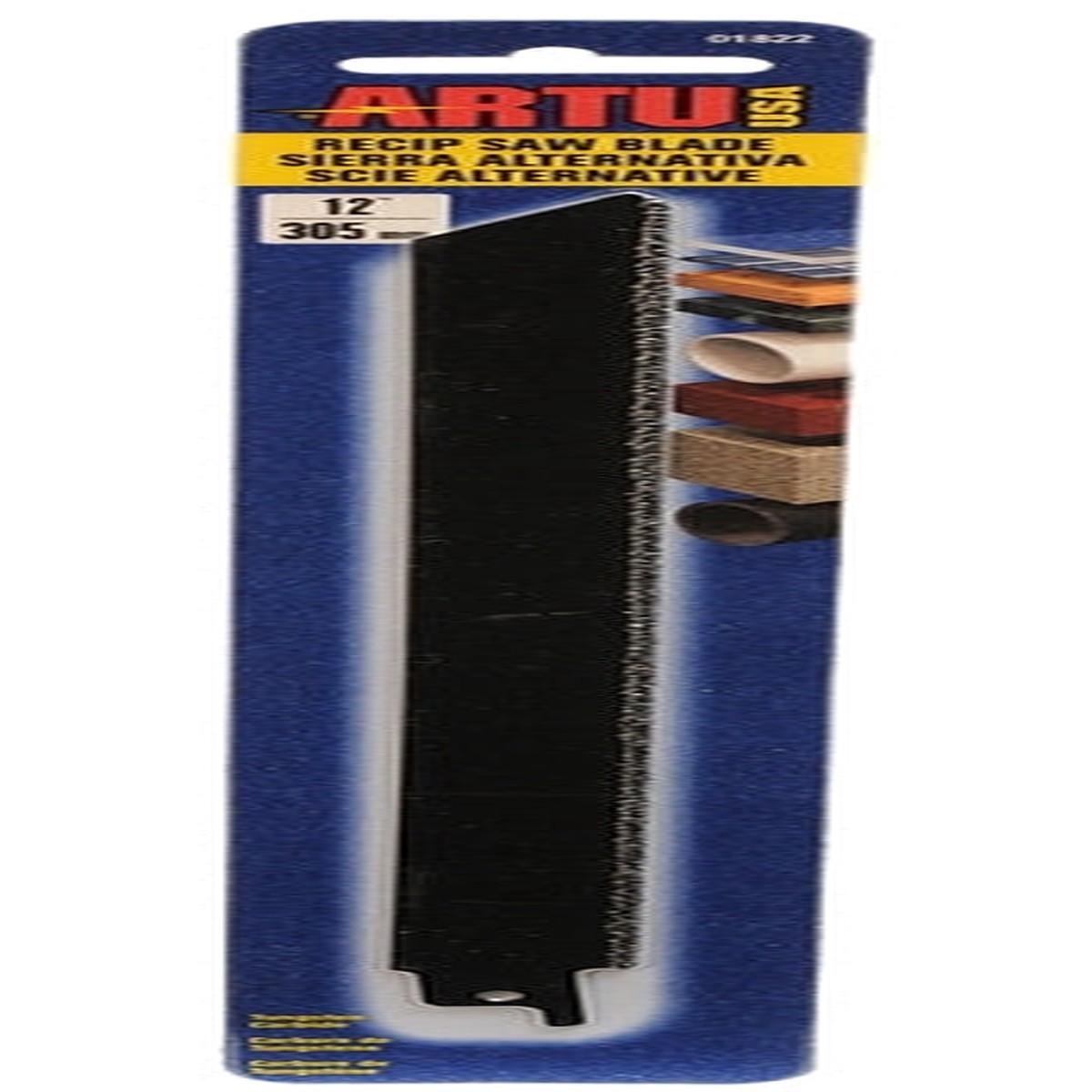 ARTU 01822 Reciprocating Saw Blade 12 in L Tungsten Carbide Cutting Edge