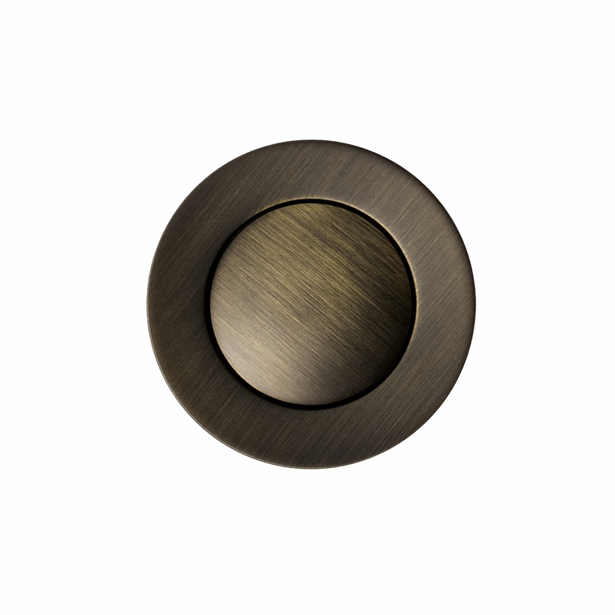 Alma 40mm Bath Waste Brushed Vintage Antique Brass with Overflow
