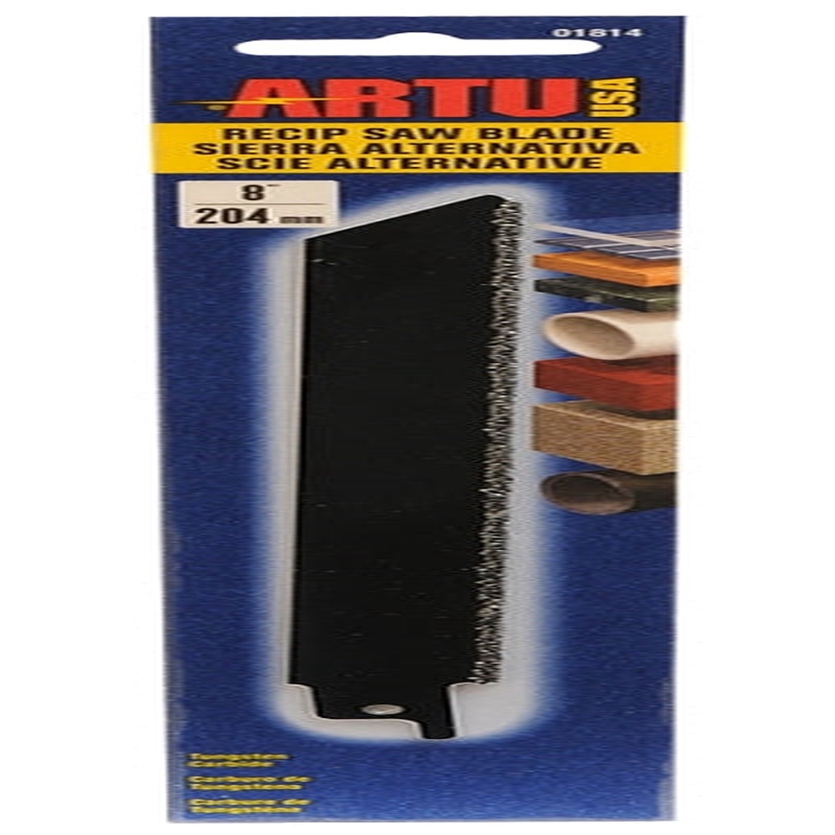 ARTU 01814 Reciprocating Saw Blade 8 in L Tungsten Carbide Cutting Edge