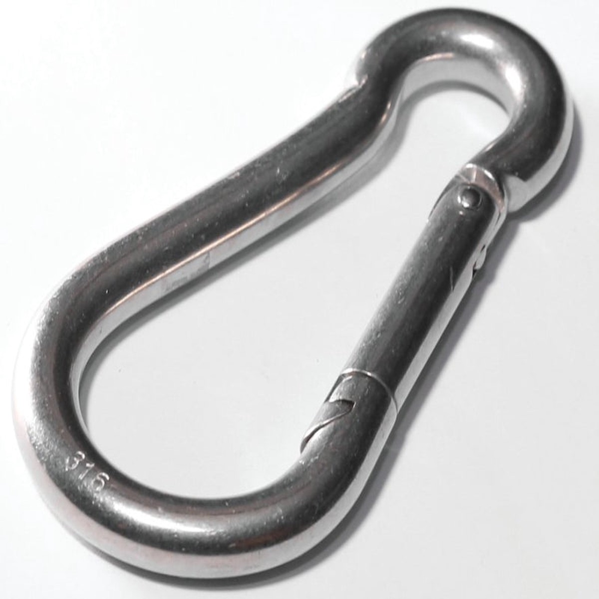 Baron 2450S-1132 Spring Snap 160 lb Working Load Stainless Steel Zinc