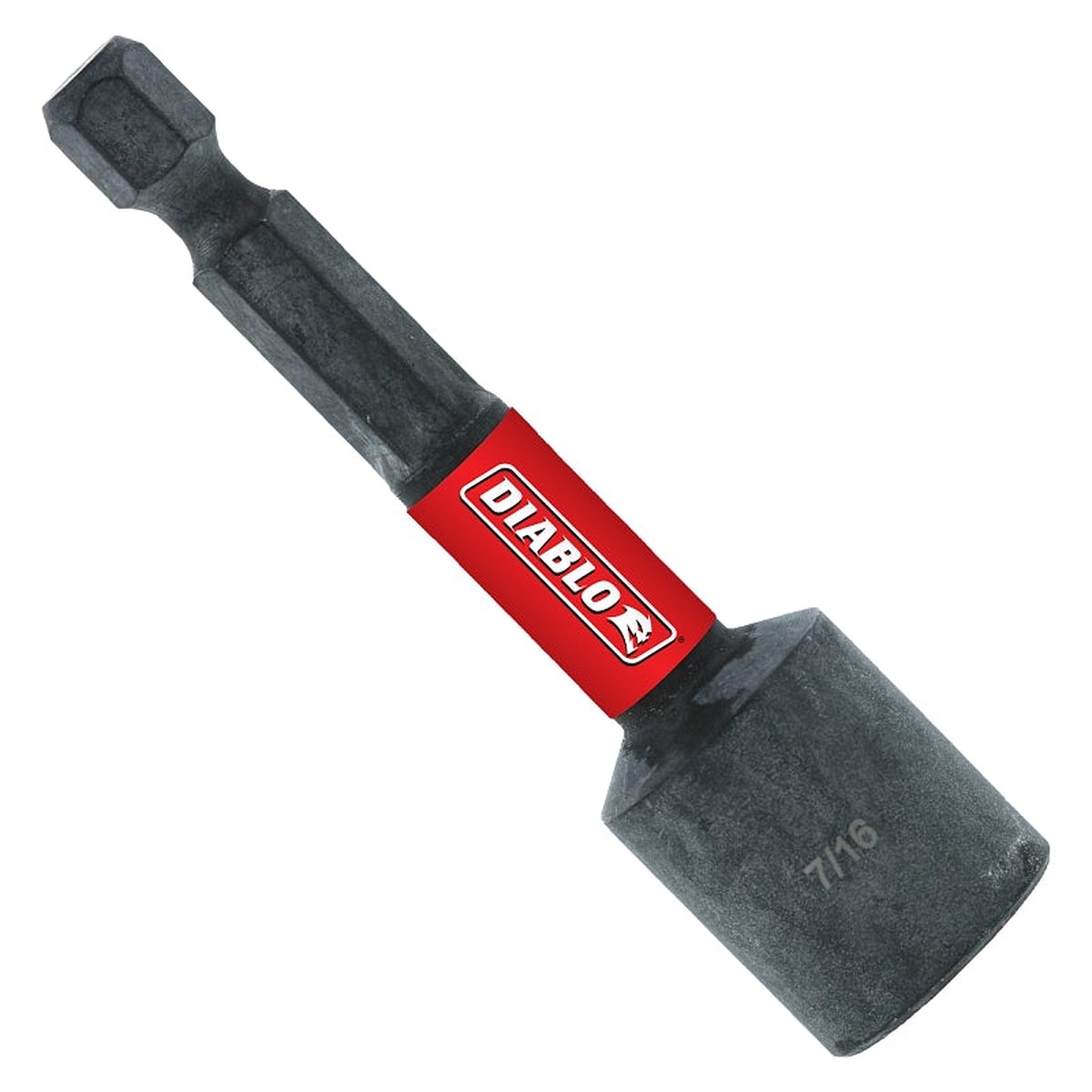 Diablo DNTSL716 Magnetic Nutsetter 2-916 in L 716 in L Shank Pack of 5
