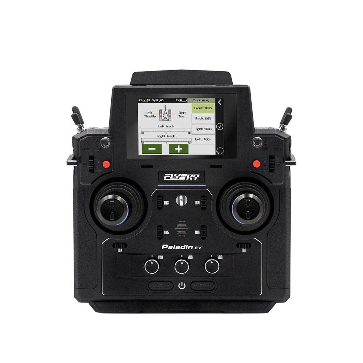 Flysky Paladin PL18 EV 18CH 5D Joystick Controller RC Transmitter Receiver for RC Construction Vehicles Model Toy