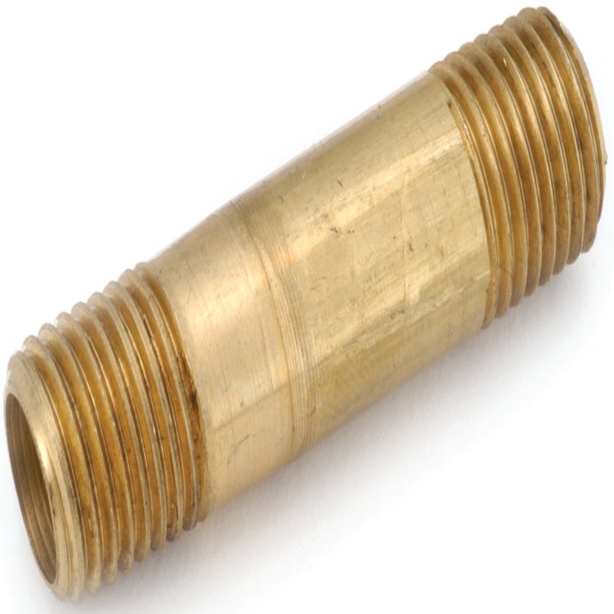 Anderson Metals 736113-0440 Pipe Nipple 14 in NPT Brass 2-12 in L