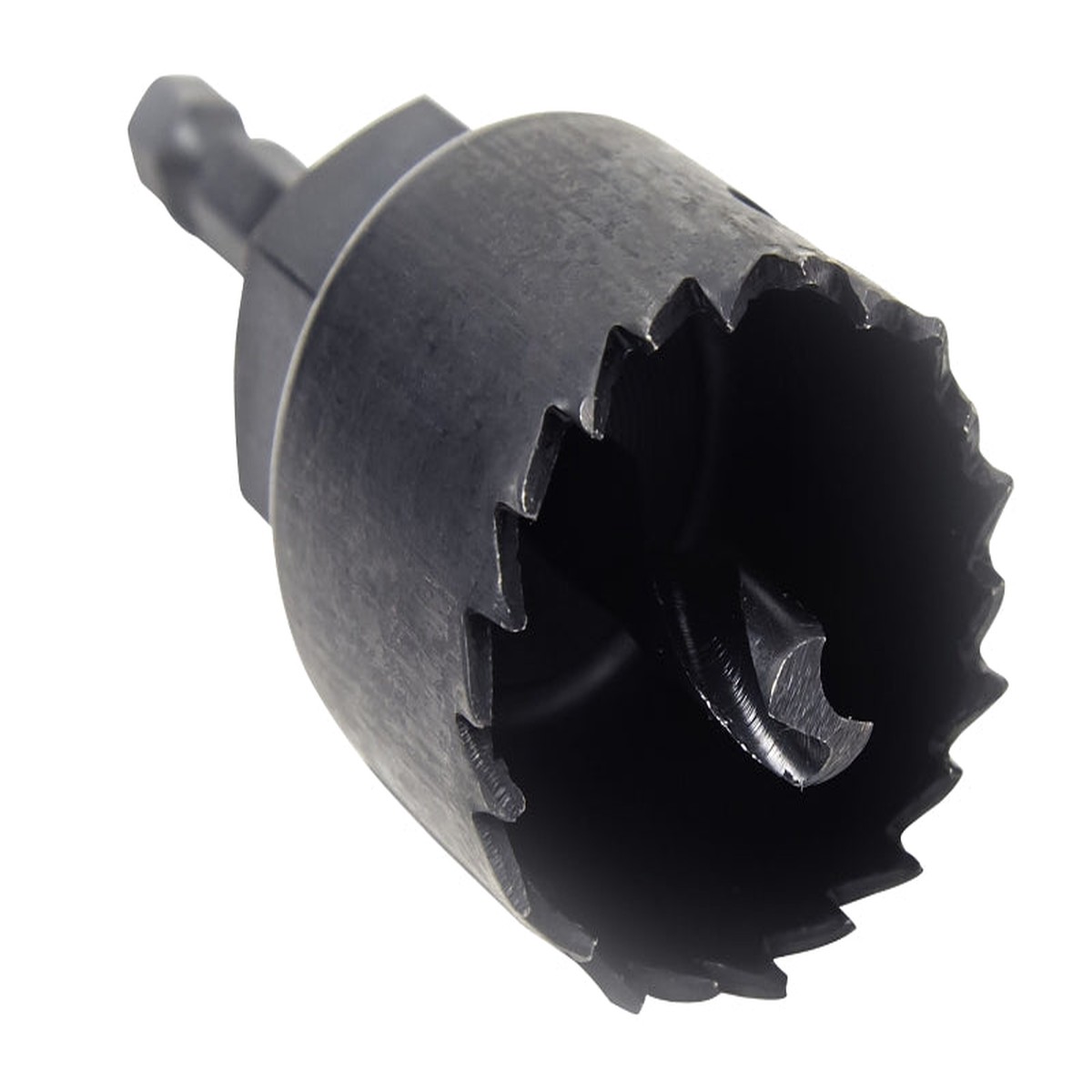 Vulcan 940991OR Hole Saw 1 in Dia 34 in D Cutting 3 in Arbor HCS Cutting Edge 3 in Pilot Drill