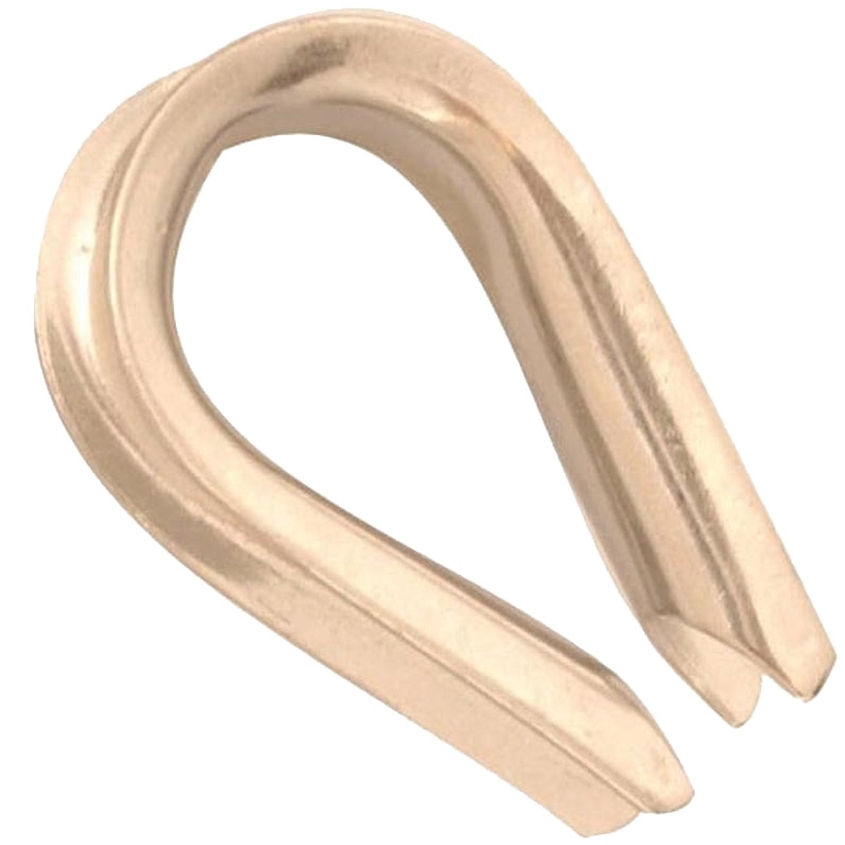Baron 264EG-12 Wire Rope Thimble 12 in Dia Cable Steel Electro-Galvanized Pack of 25